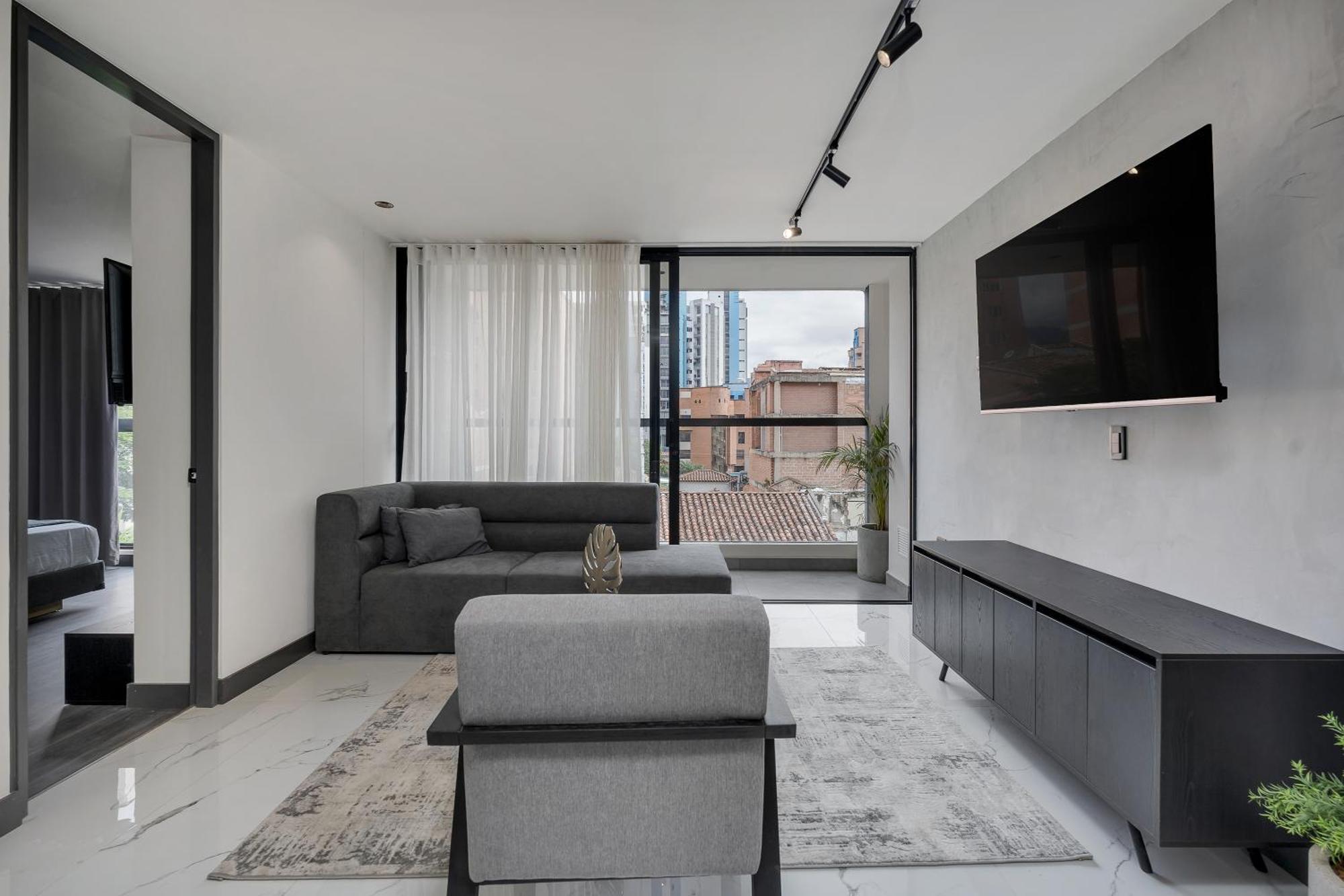 Apartamentos Housy Laureles Medellin Bagian luar foto