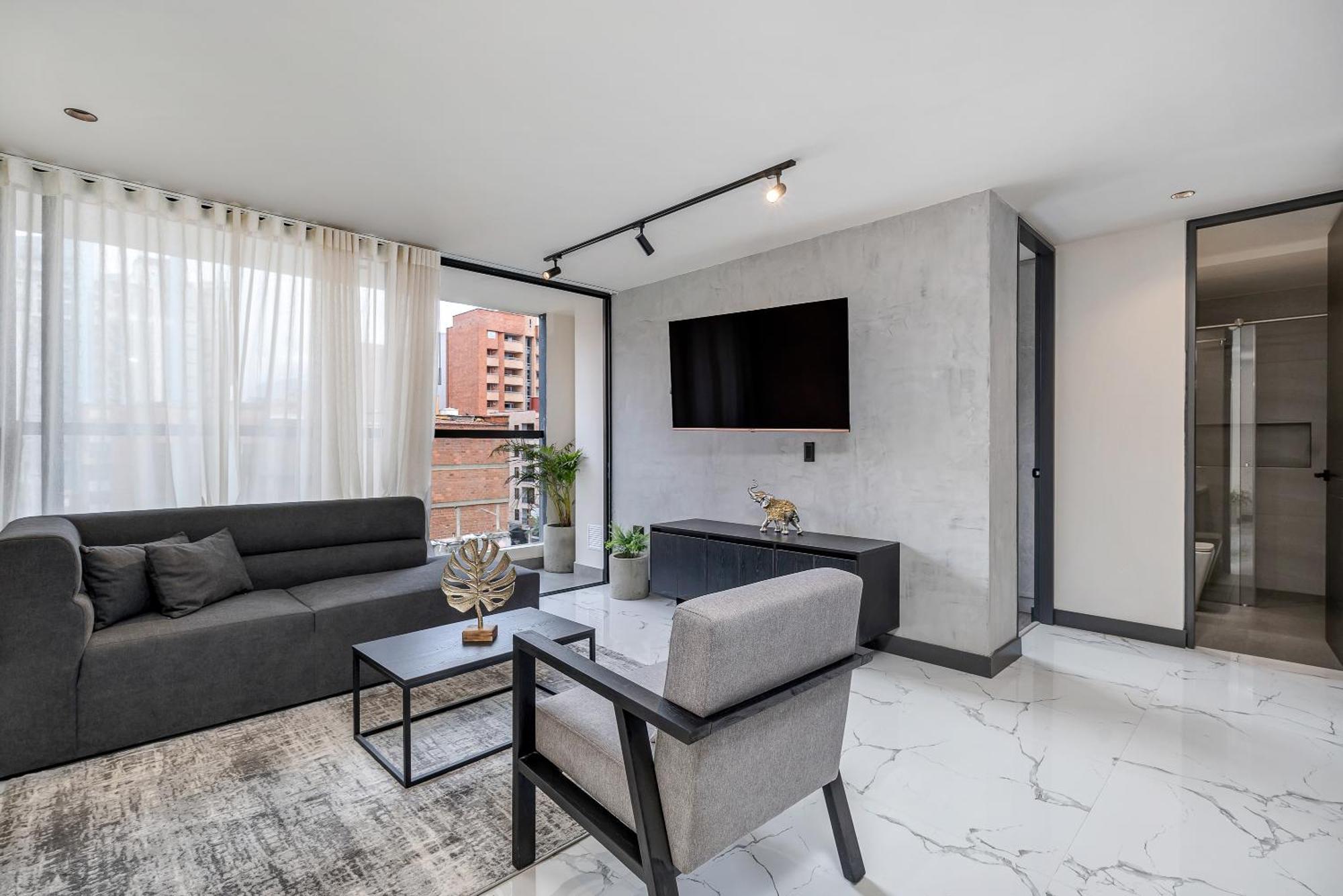 Apartamentos Housy Laureles Medellin Bagian luar foto