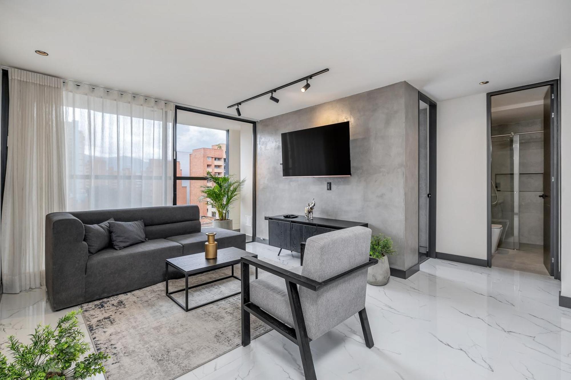 Apartamentos Housy Laureles Medellin Bagian luar foto