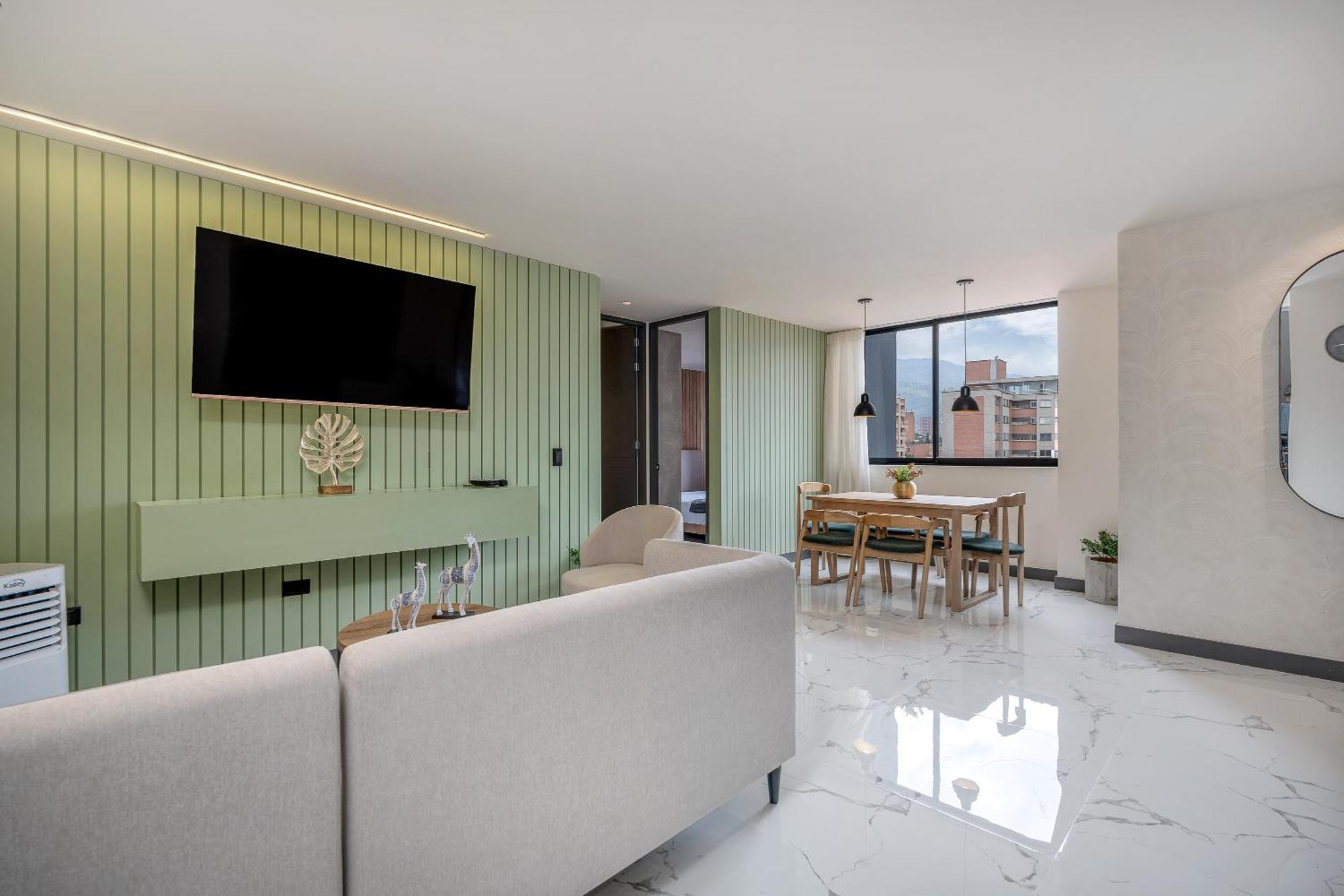 Apartamentos Housy Laureles Medellin Bagian luar foto